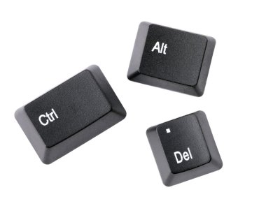 CTRL, alt, del tuşları