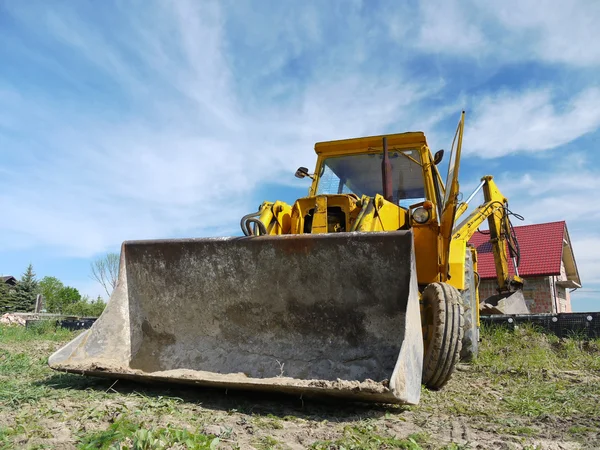 Backhoe loader — Stock Photo, Image