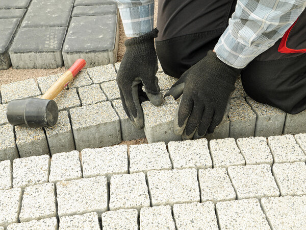 Paving work