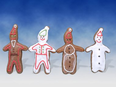 dört zencefilli kurabiye rakamlar