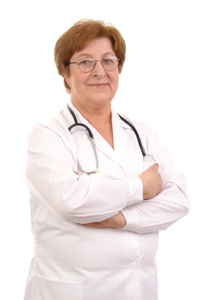 Senior family doctor Royalty Free Stock Images