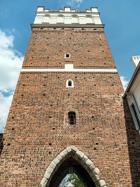 Opatowska Gate in Sandomierz — Stock Photo, Image