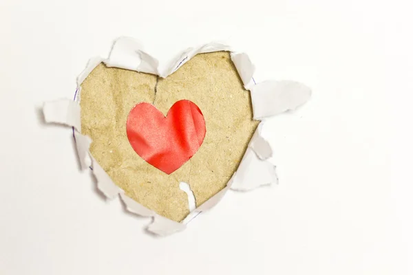 Abstract paper love — Stock Photo, Image