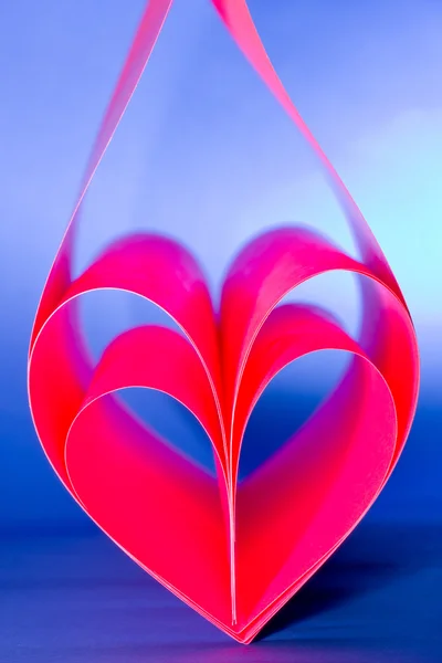 Paper sweet heart — Stock Photo, Image