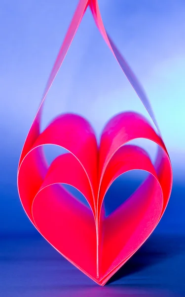 Paper sweet heart — Stock Photo, Image