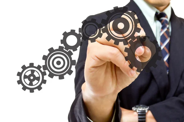 dişli grubu yazma işadamı