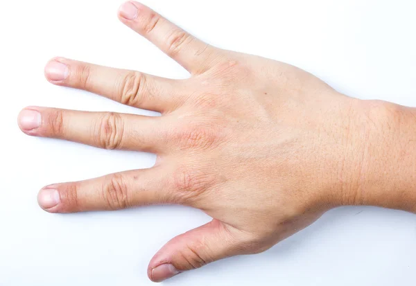 El ve parmak kavramı — Stok fotoğraf