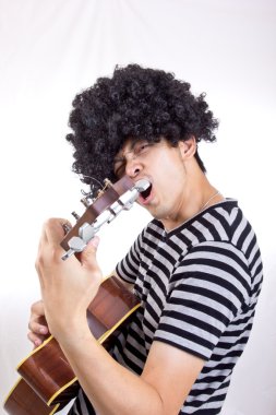 guiter oyuncu rock