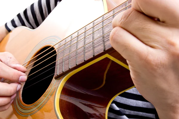 Guiter oyuncu — Stok fotoğraf