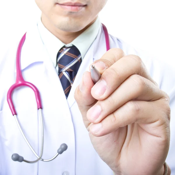 Sprawdzanie twój zdrowy koncepcja lekarz — Zdjęcie stockowe