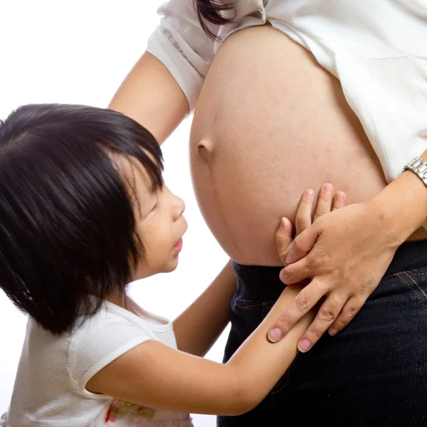 Wonderful pregnant woman — Stock Photo, Image
