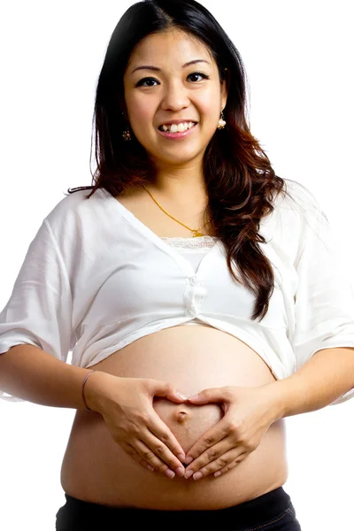 Wonderful pregnant woman Royalty Free Stock Photos
