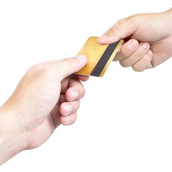 Close up Payment machine on during using Credit card — Stock Photo, Image