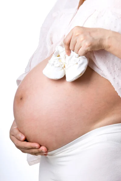 Maravillosa mujer embarazada — Foto de Stock