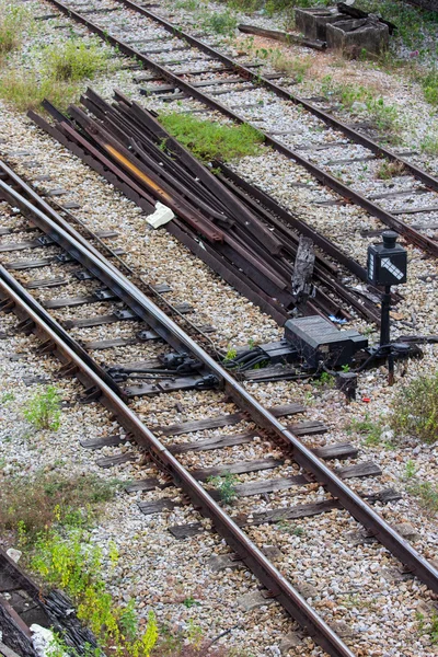 Spoor trein — Stockfoto