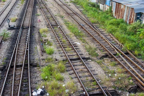 Spoor trein — Stockfoto