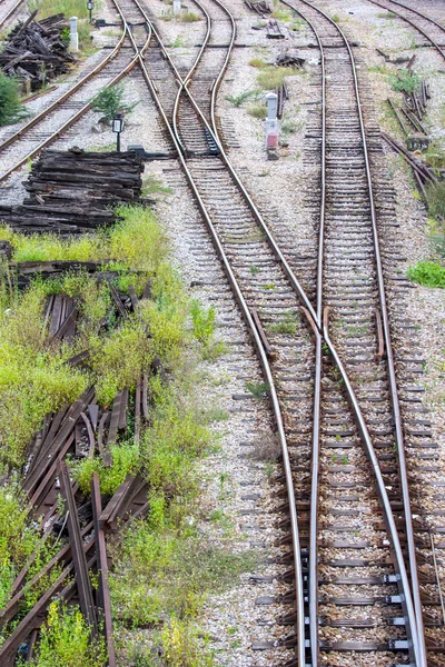 Tren ferroviario —  Fotos de Stock