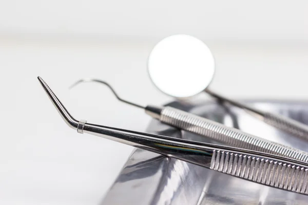Tillbehör verktyg tandläkare — Stockfoto