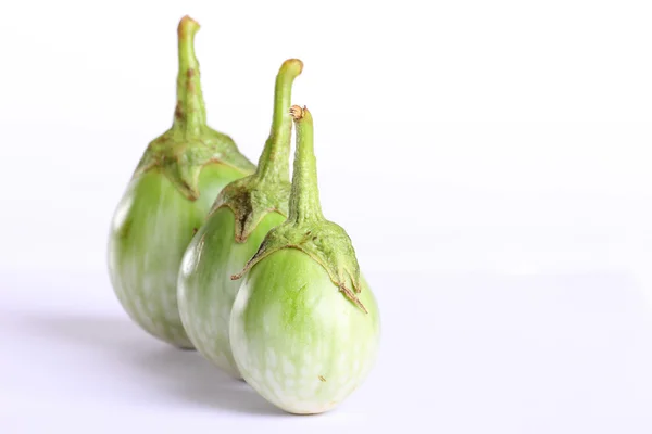 Groene aubergine — Stockfoto