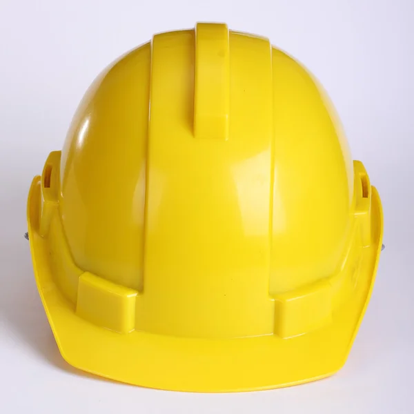 Yellow safety hat — Stock Photo, Image