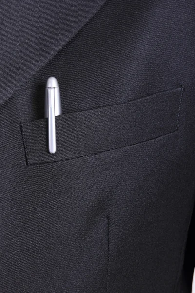 Κοντινό πλάνο κοστούμι του επιχειρηματία — Φωτογραφία Αρχείου