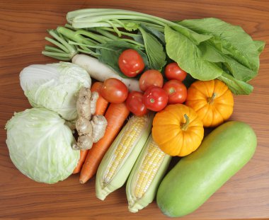 taze sebze hazırlamak