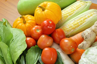 taze sebze hazırlamak