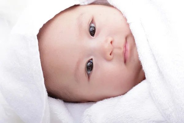 Fermer Sommeil asiatique bébé — Photo