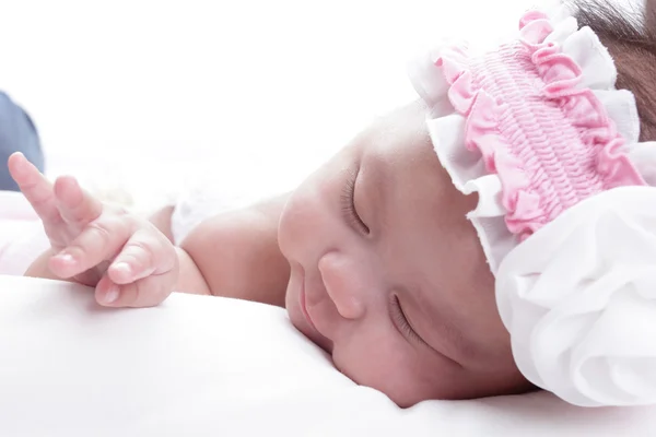 Slapende baby — Stockfoto