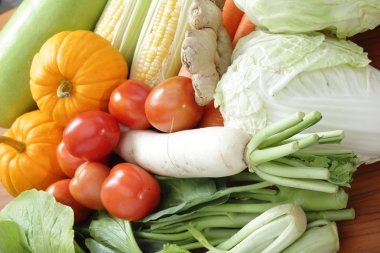 taze sebze hazırlamak