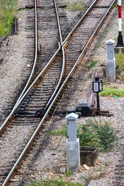 Comboio ferroviário — Fotografia de Stock