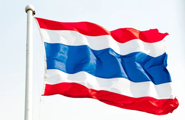 Bandera tailandesa de Tailandia — Foto de Stock