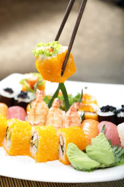 Conjunto de sushi — Fotografia de Stock