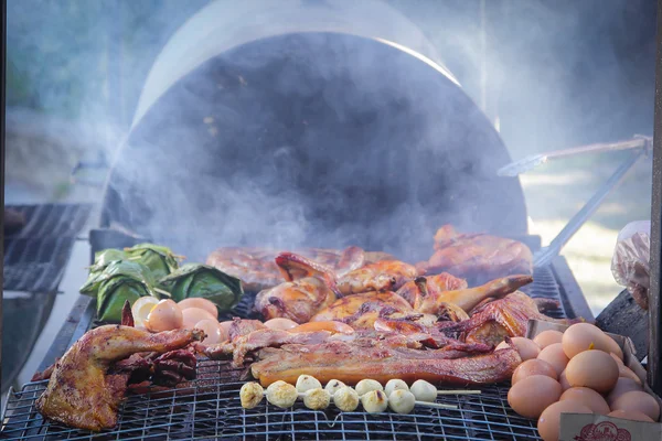 Ταϊλανδικό bbq — Φωτογραφία Αρχείου