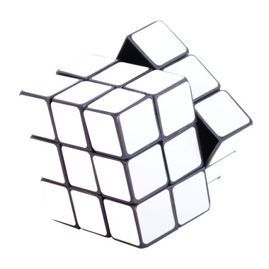 altı renkli küp puzzle 