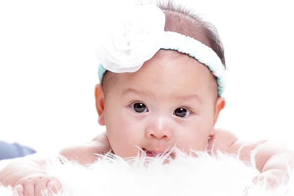 Asian Laughing baby — Stock Photo, Image