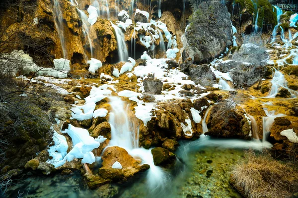 Jiuzhaigou waterval — Stockfoto