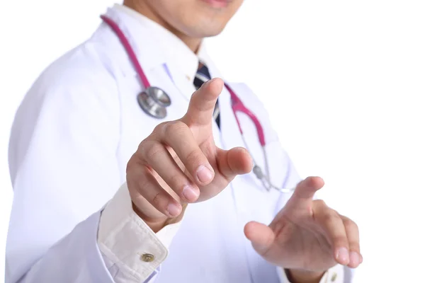 Médico revisando su concepto saludable — Foto de Stock