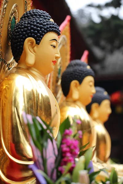 Chinese golden statue — Stock Photo, Image