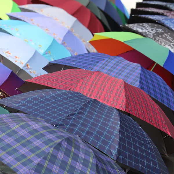 Colorful of umbrellas — Stock Photo, Image