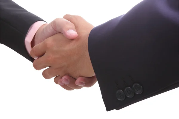 Businessman shaking hands — Stock Photo, Image