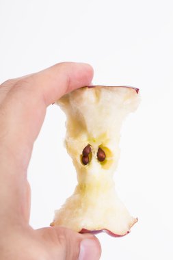 Kırmızı elma çekirdeği bited kadar yakın