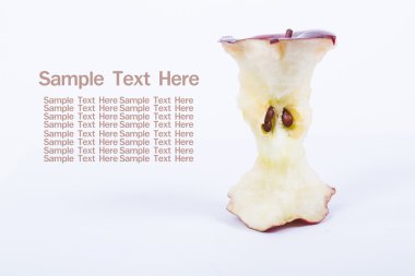 Kırmızı elma çekirdeği bited kadar yakın