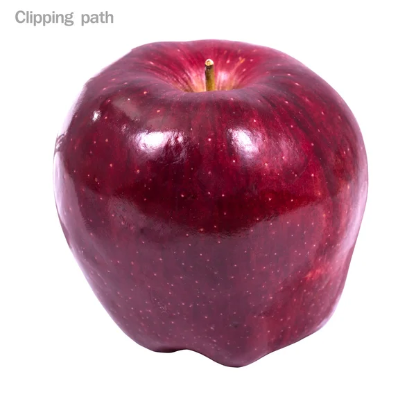 Close up Red apple color — Stock Photo, Image
