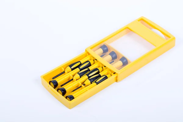 Small screw driver set — Stock Photo, Image