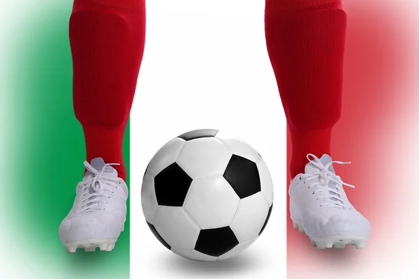 Italy soccer player — Stock Photo, Image