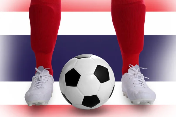 Fußballspieler aus Thailand — Stockfoto