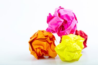 buruşuk beyaz a4 kağıt 