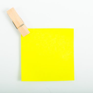 küçük renkli kağıt Not asmak 