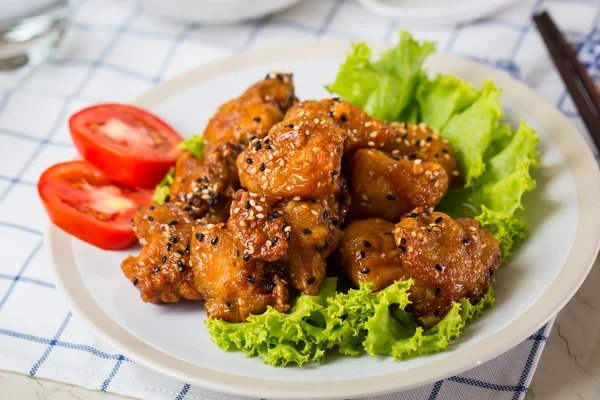 Sesame chicken — Stock Photo, Image